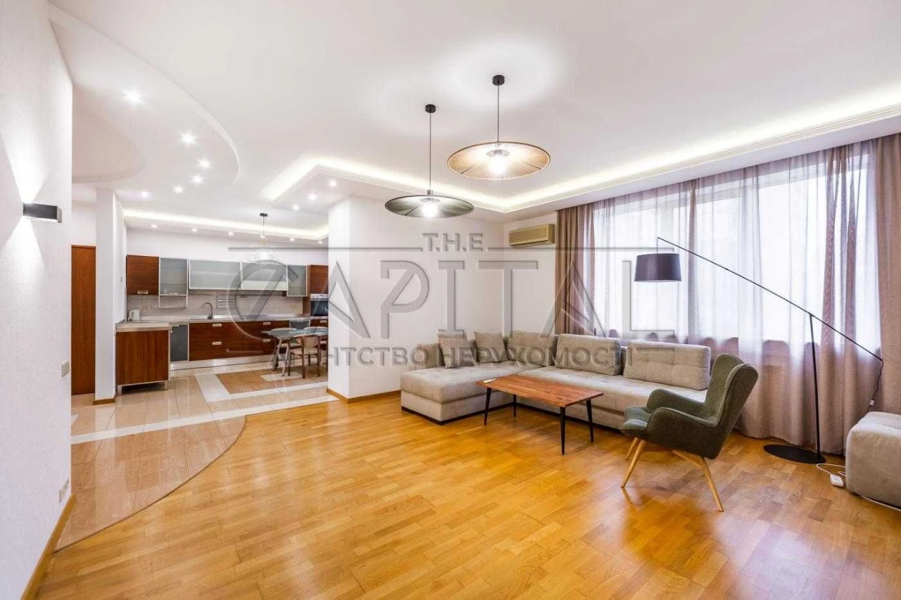Простора 3-кімнатна квартира 140 м² в серці Печерська Предс