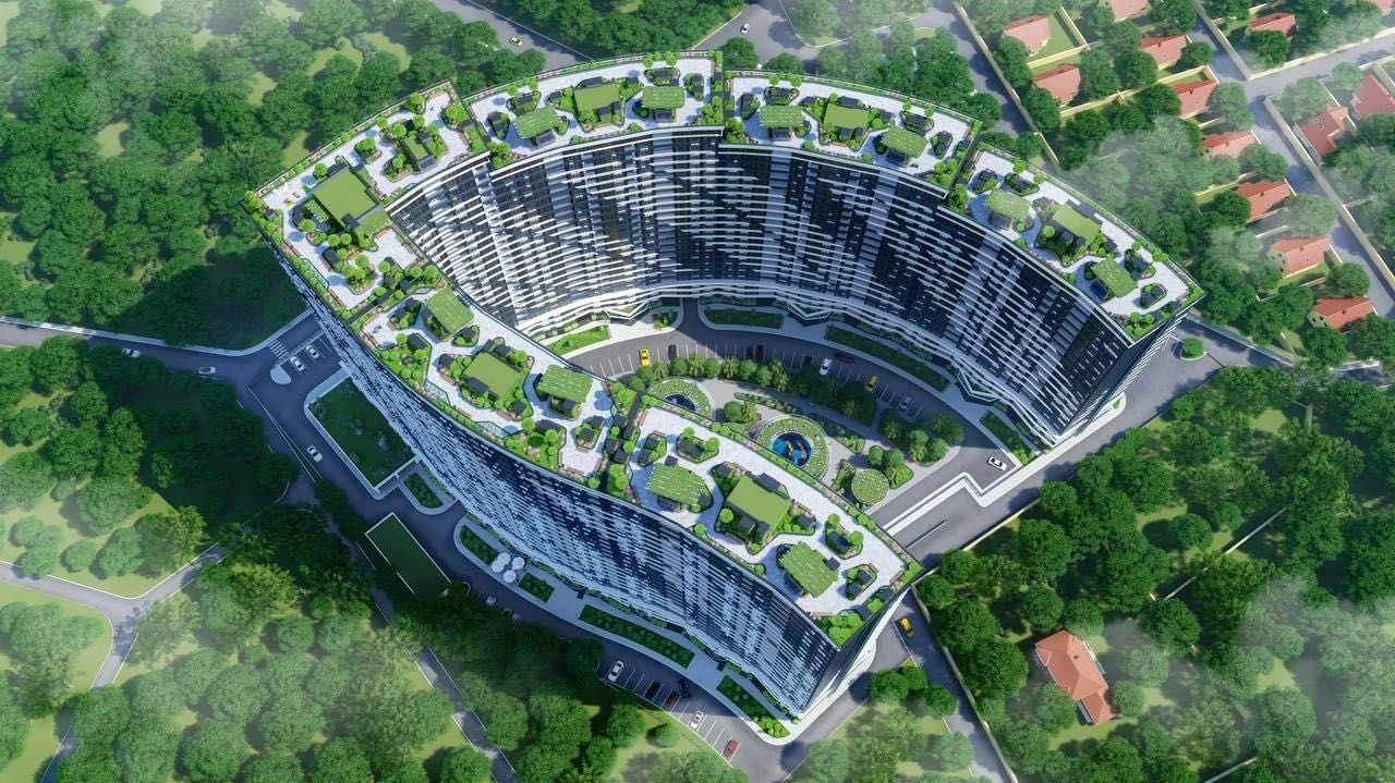 1-room apartment | 5th floor | 45 sq.m | ЖК Атмосфера | Arcadia
