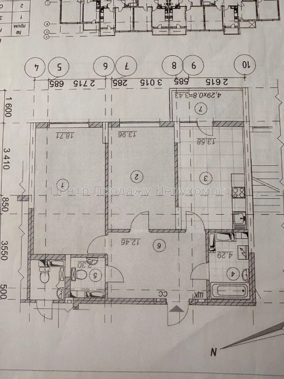 Продаж 2-кімн. квартири 68 м² в ЖК Паркові озера, Київ