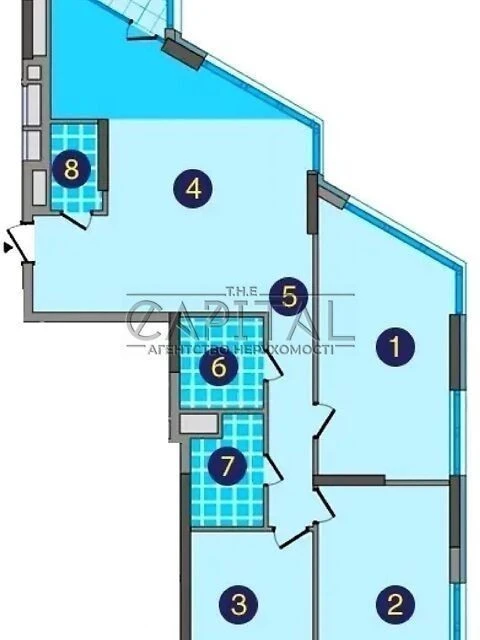 Apartment for sale in Zarichnyi residential complex, 8th building, put into operation