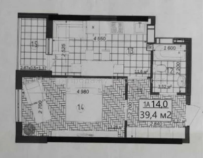 1-room apartment in residential complex "Svitlo, 3, Section 6"