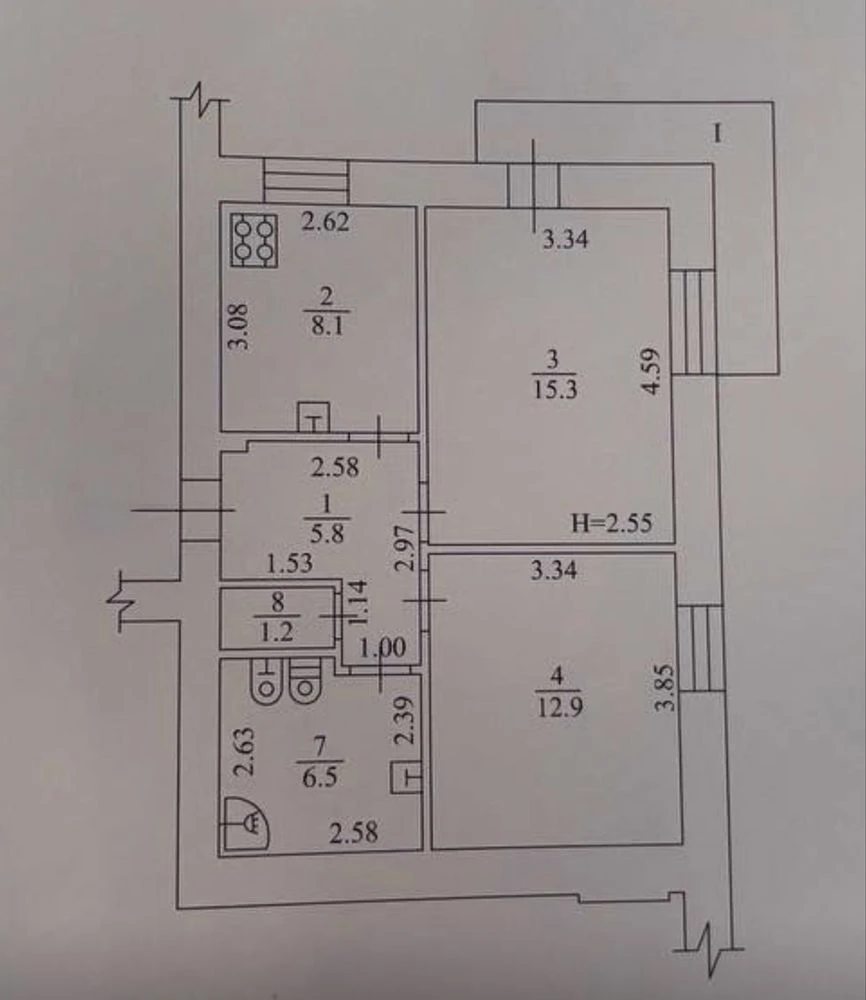 Продажа 2-комнатной квартиры, Клочковская, 276
