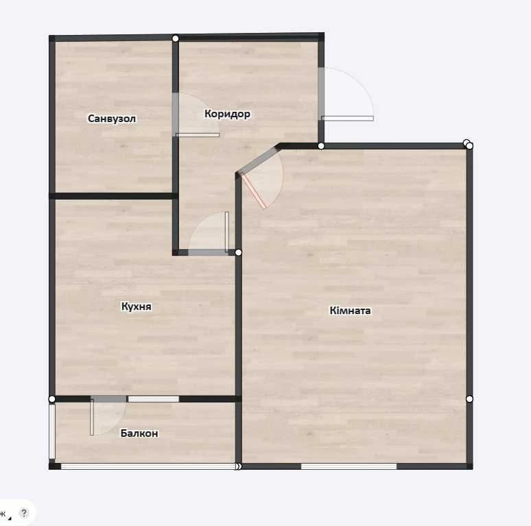 Sale of 1-room apartment in AGV, New Building, REPAIR, Nearby Estate