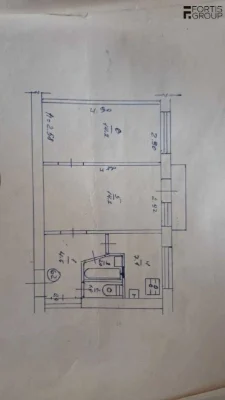 2-комнатная квартира 46 м² | Солом’янка | ул. Генерала Вороб