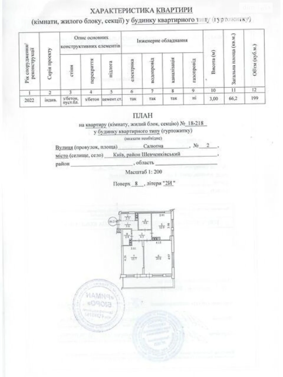 Sale of Apartment in Nivki
