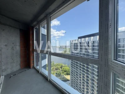 No % 3-room apartment for sale with a view of the Dnipro, Zarichn residential complex