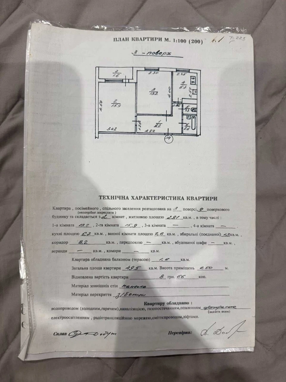 Двухкомнатная квартира. Владелец. на Сихове