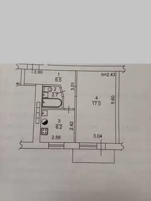 For Sale Apartment in Fontane/Gagarin/Lunnii Prospect/Среднефонта