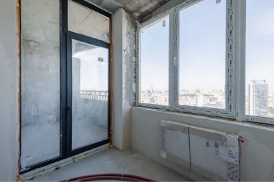 Sale of a one-room apartment with a view, 54.4 m2, in the very center of K