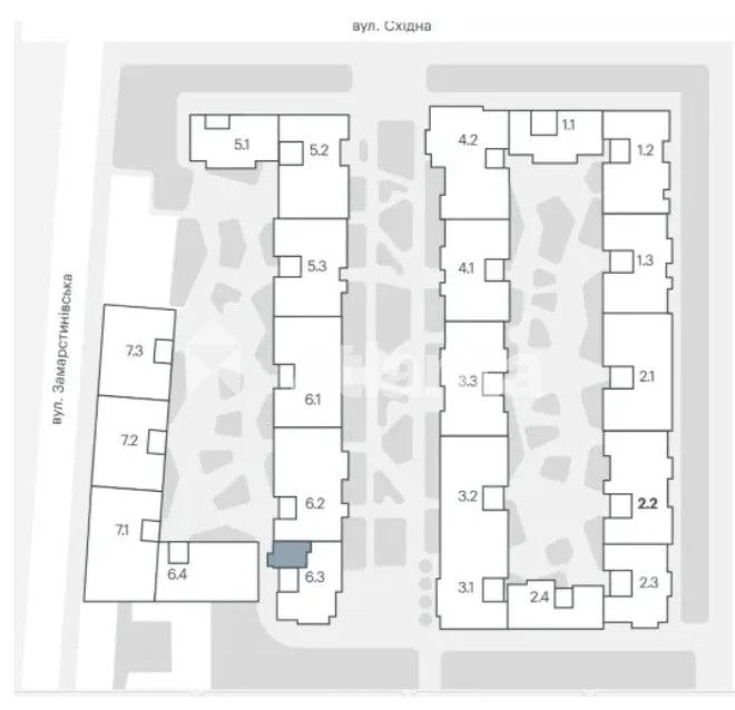 Продається 1-кімнатна квартира площею 47м² у  ЖК Avalon Yard