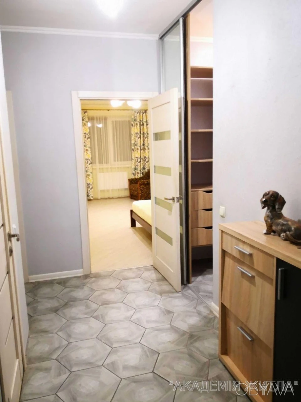 1-комнатная квартира, 44 м.кв.