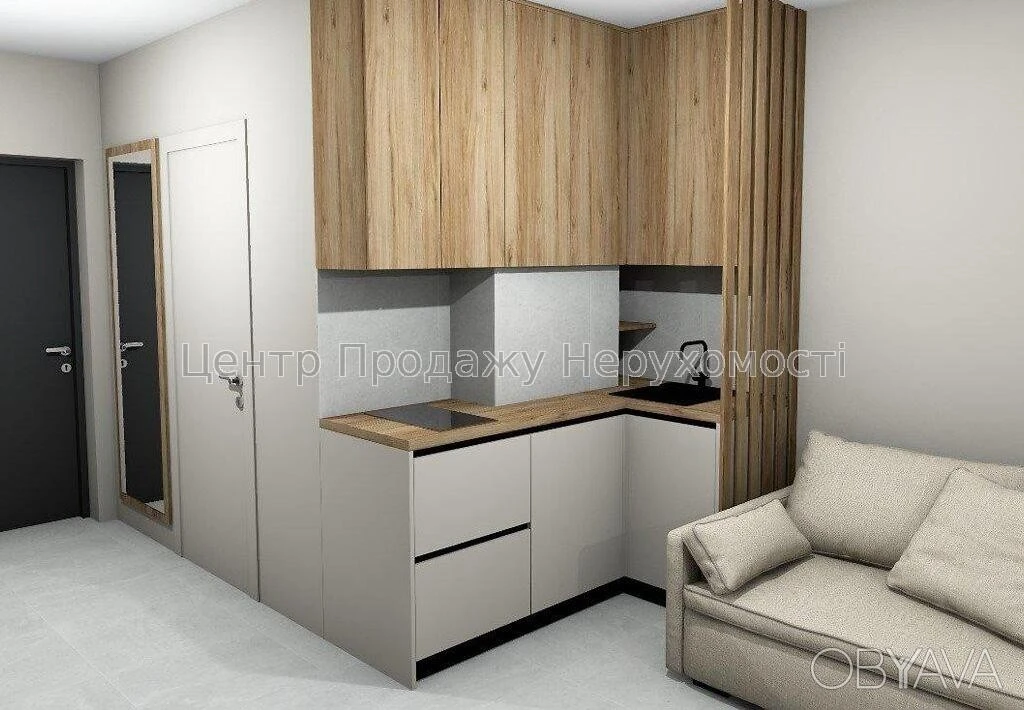 1-room apartment, 19.6 sq.m.