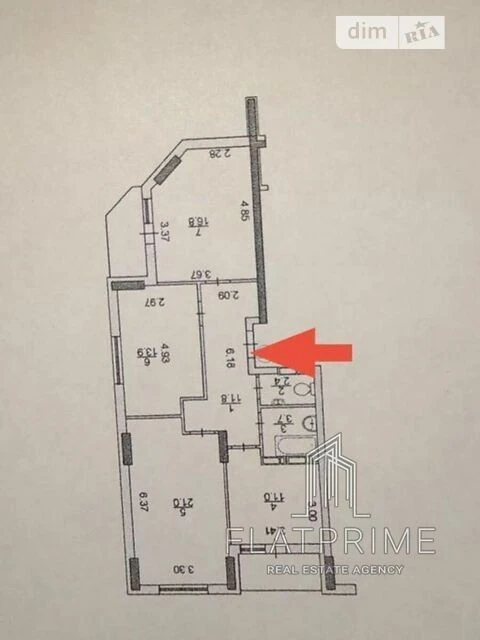 Продаж 2к квартири 84 кв. м на вул. Драгоманова 38А • ID 349