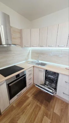Selling a one-room apartment in a new building on Mira Street.