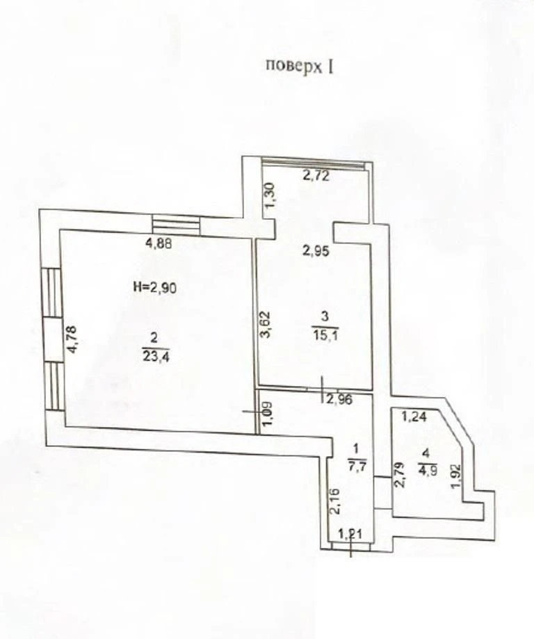 Продам квартиру, 51 кв.м, в ЖК Уютний, цегляний будинок (3-1