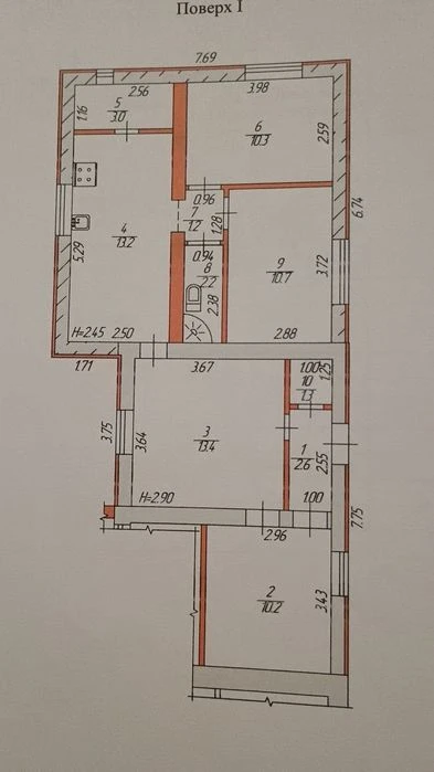 I will sell part of the house in the city of Zaporizhia, Praviy Bereg
