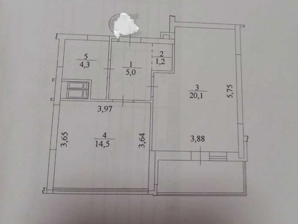 Apartment. Akademika Zabolotnogo St.
