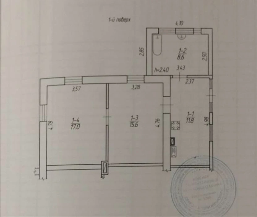 Продам  2-х кімнатну квартиру по вул. О.Ольжича, ділянка 3.7