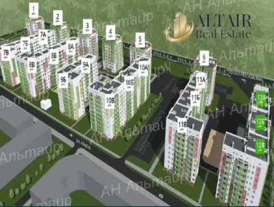 Apartment in a new building