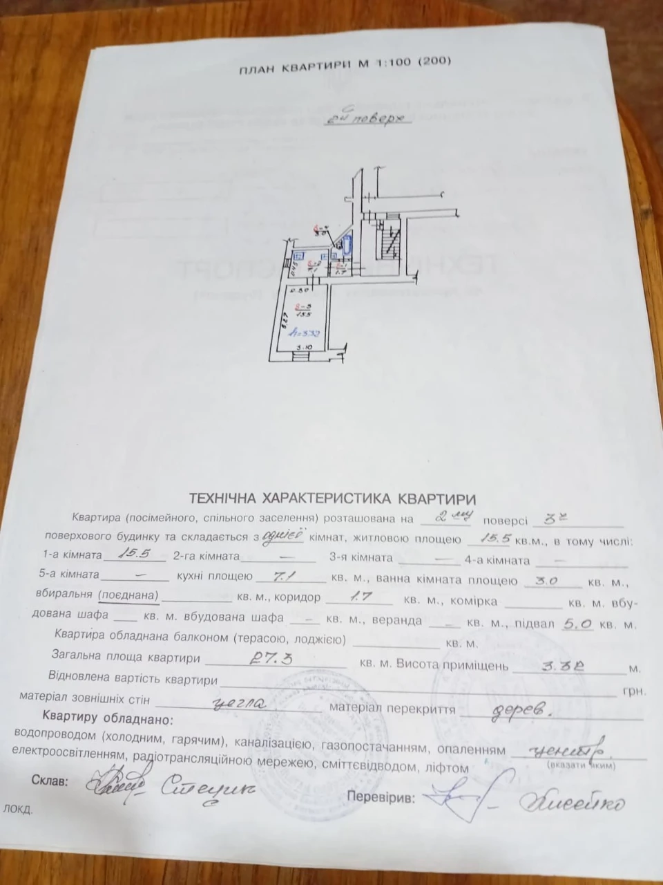 продам 1но кім.квартиру вул.Одеська