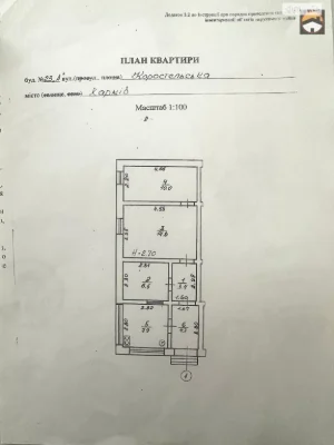 Sale of part of a house in Григорівка