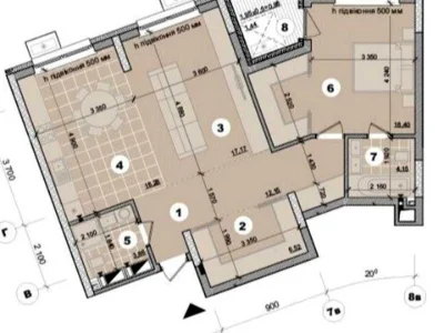 Apartment. Kyiv, Mykilsko-Slobidska St.