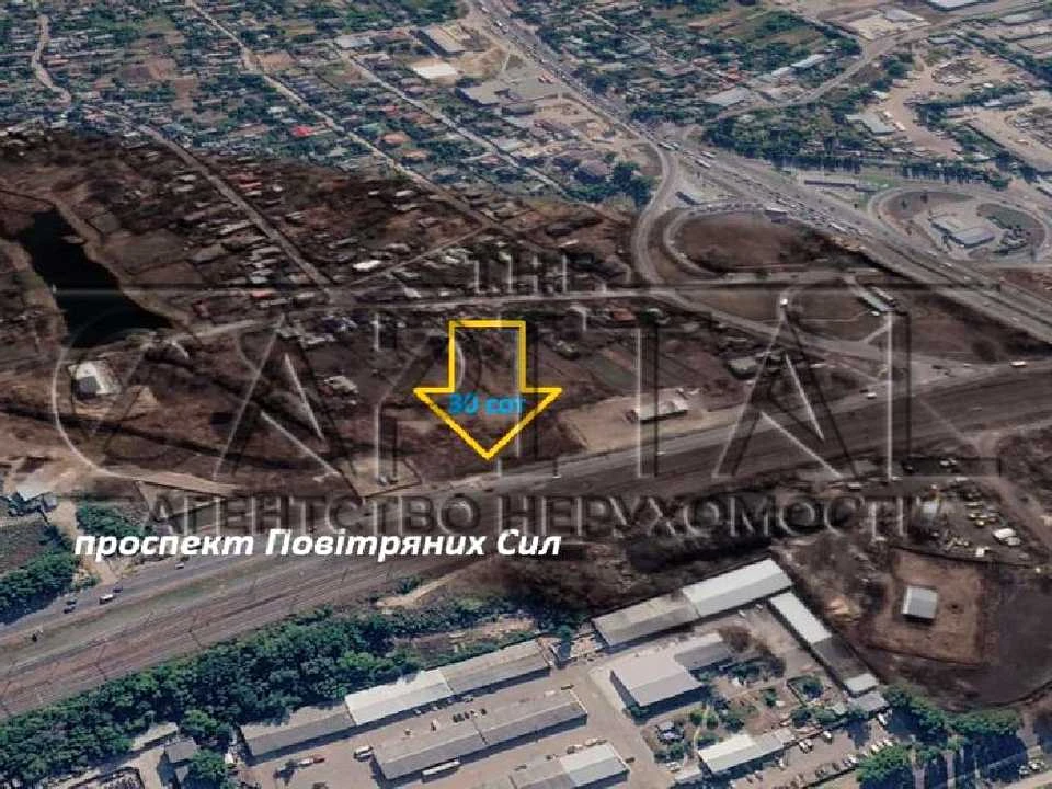 Ділянка. Київ, Повітряних Сил просп.