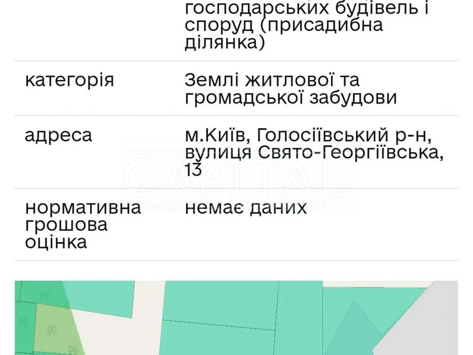 Ділянка. Київ, Святослава Хороброго вул.
