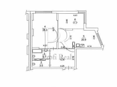 Продаж 2 кімн. квартири в ЖК Liko-Grad Perfect Town, Максимо