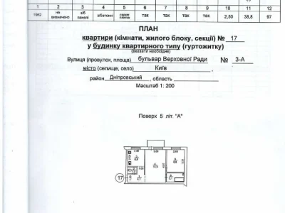 Apartment. Kyiv, Verkhovna Rada Blvd.