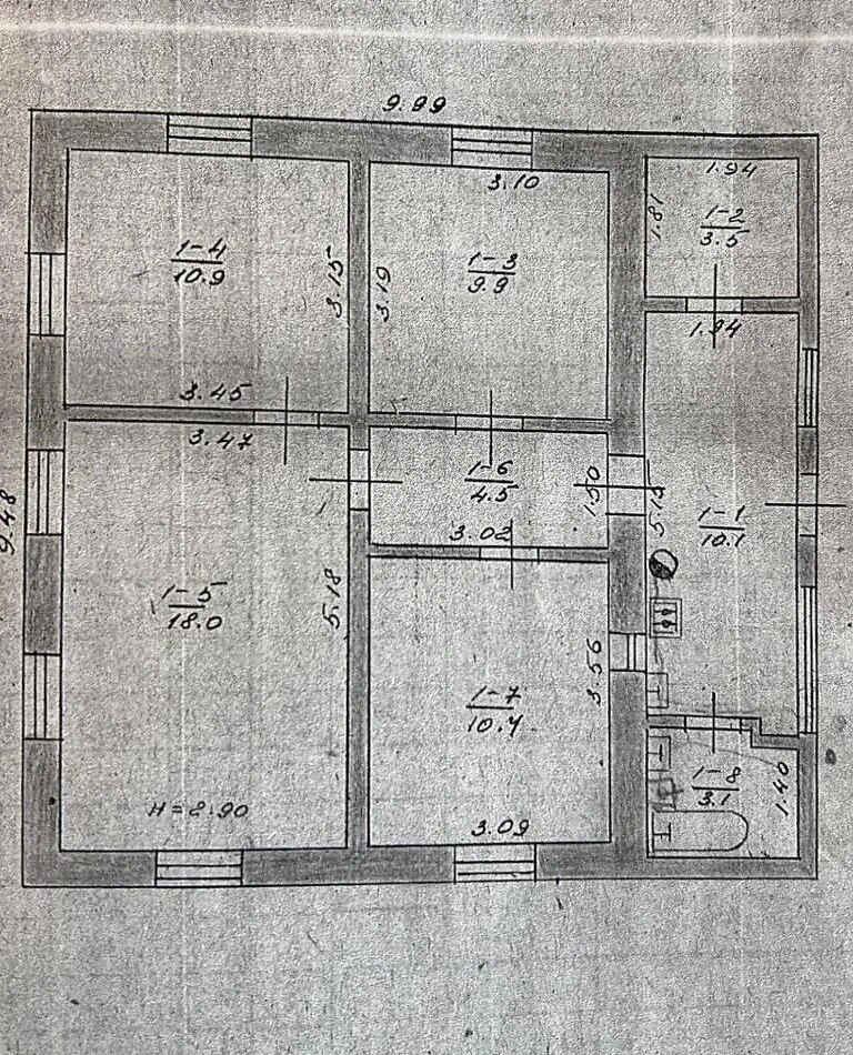 For sale, separate house, Ocheretyanka, 71 sq.m.