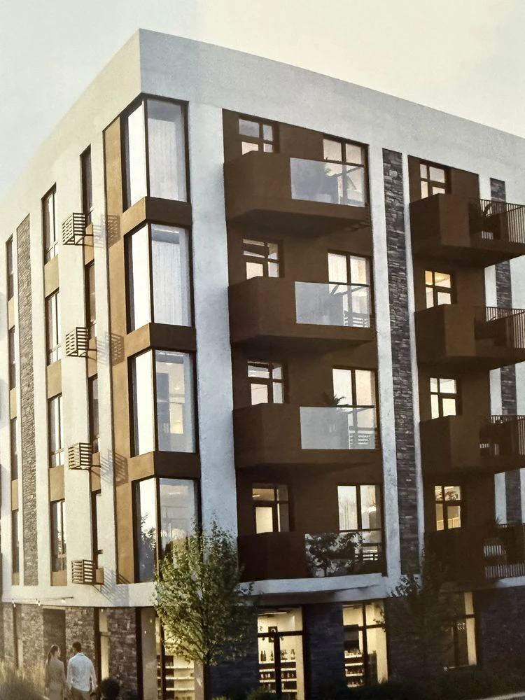 For sale 1-room unfinished apartment in a new area