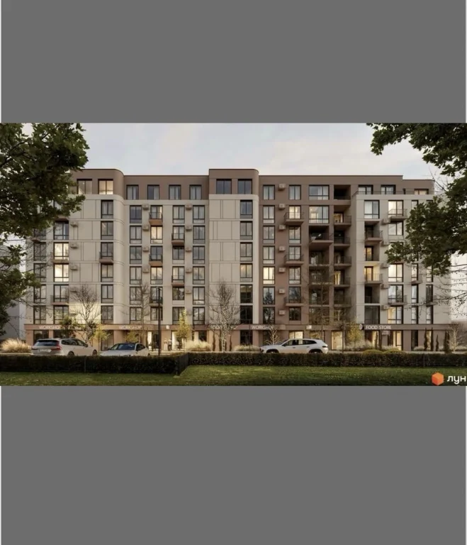 For sale one-room unfinished new building in the residential complex Terrra M