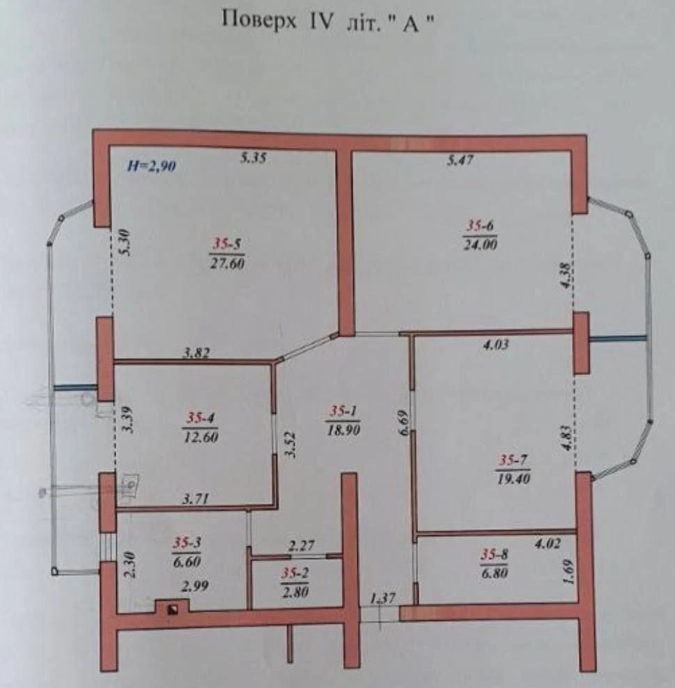 For Sale 3-room new building Enthusiasts Main