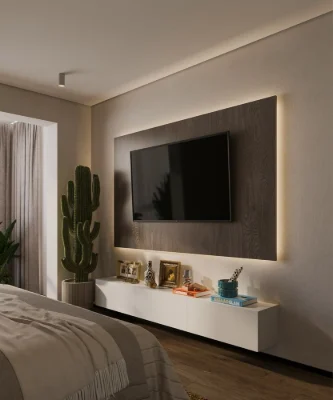 1-room apartment with renovation