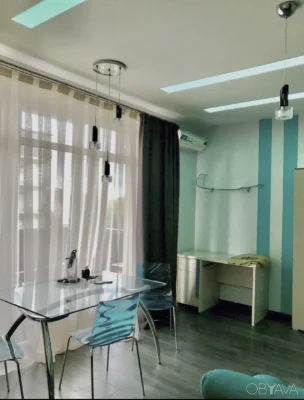 Стильный студи в 45 м² с террасой в ЖК «Ліпінка»