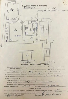 Продажа 4-комнатной квартиры.ул. Франка (Стрийський ринок)