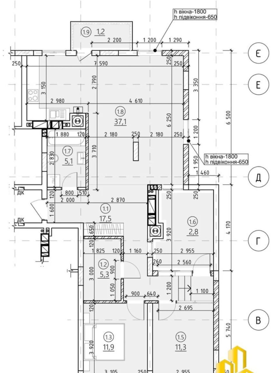 Sale of 2-room Apartment in Pasiky