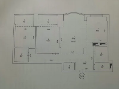 3-комнатная квартира в ЖК «Soho Residence»