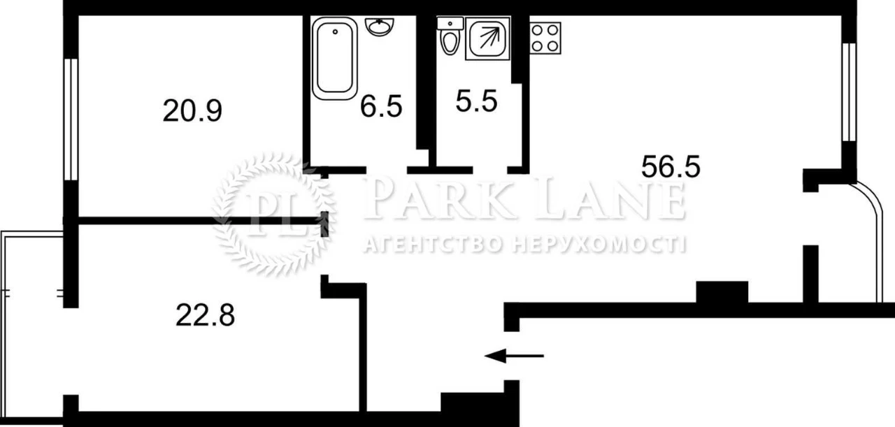 ЖК TURGENEV Renovation 3 rooms 120m² Konisky, 22a / Turgenev