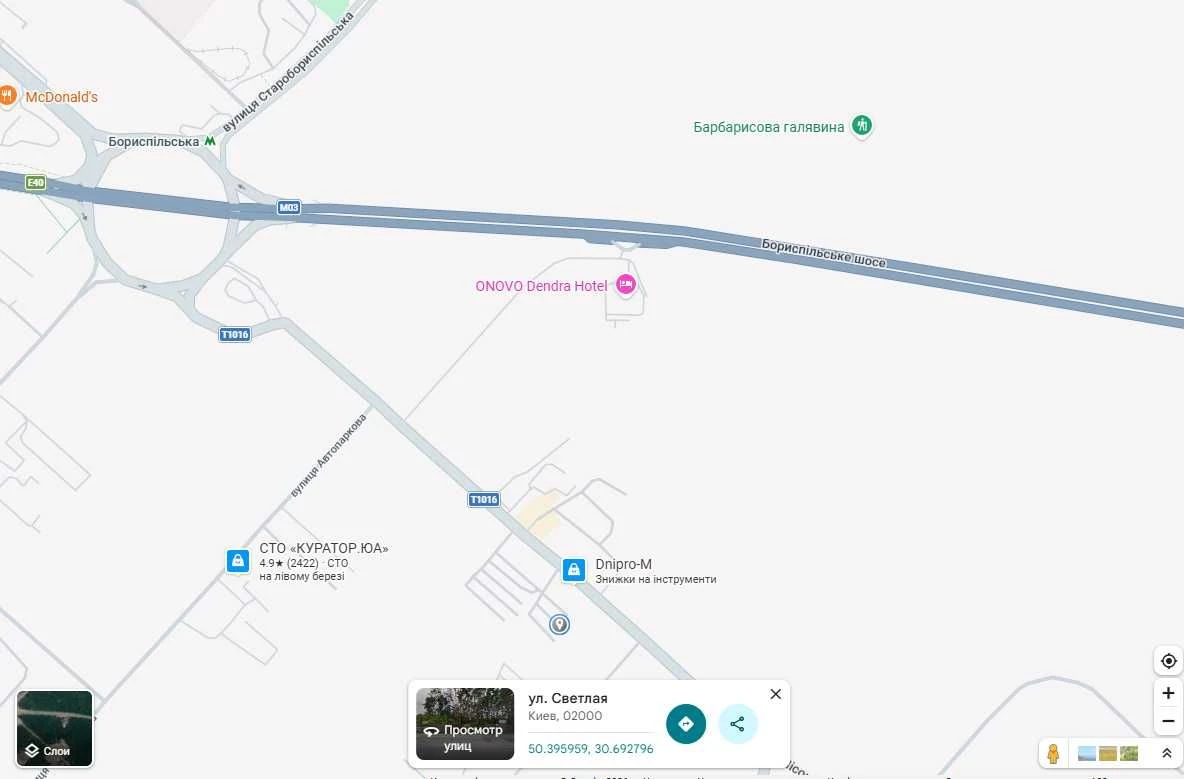 металевий гараж гбк Прикордонник вулиця Світла 6б