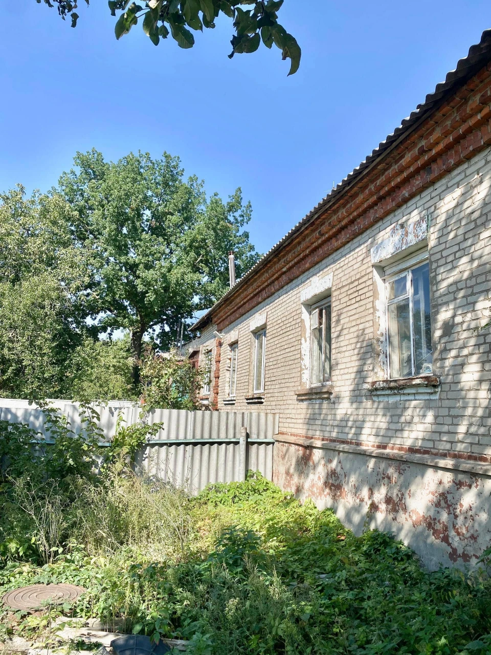 For sale, half of a house, Odeskoy district, own yard