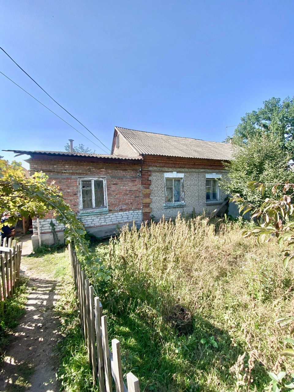 For sale, half of a house, Odeskoy district, own yard