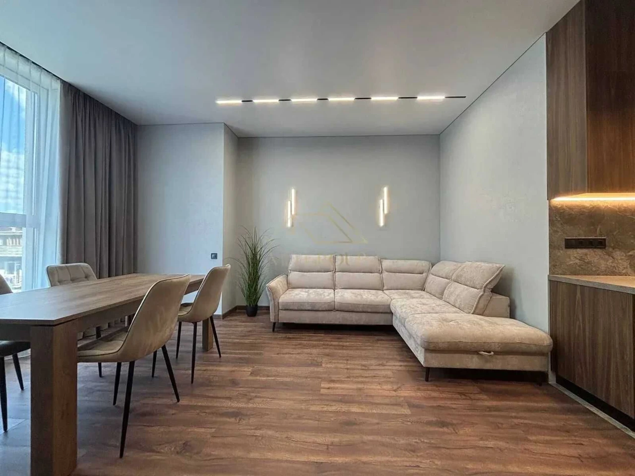 Euro-two 55 sq m with renovation in new building | 2nd floor | Center