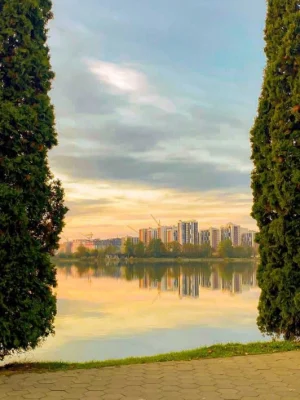 Urgent! 1-room apartment with a view of Lake City!
