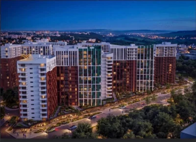 1-кімнатна квартира з функціональним плануванням у ЖК Brookl