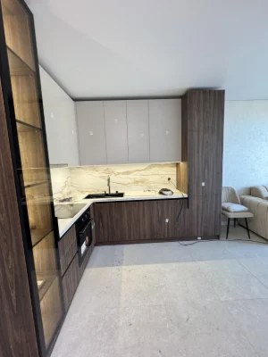 Sale of a modern apartment with a large terrace
