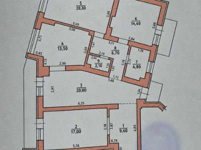 Квартира. Черновцы, улица Арона Пумнула
