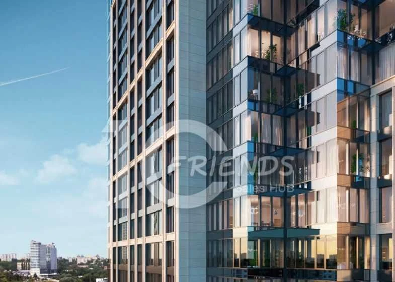 1-room apartment in the Highlight Tower business class residential complex 56.9 sq m