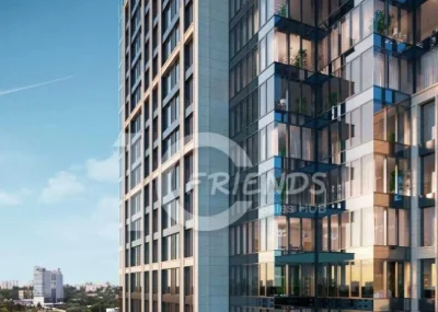 1-room apartment in the Highlight Tower business class residential complex 56.9 sq m